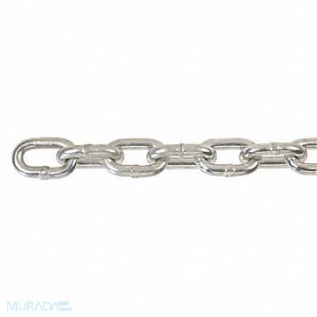 PEERLESS Proof Coil Chain/Domestic 1/4in Grade 30, 38XH89