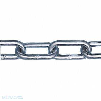 PEERLESS Straight Link Coil Chains 7/0 100ft L, 38XH92