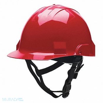 BULLARD Fire/Rescue Helmet Thermoplstc Shell Red, 38XZ92
