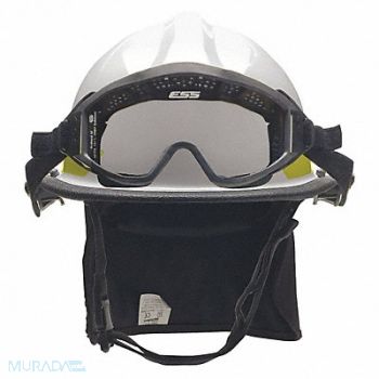 BULLARD Fire Helmet Includes IZ2 Goggle White, 38XZ93