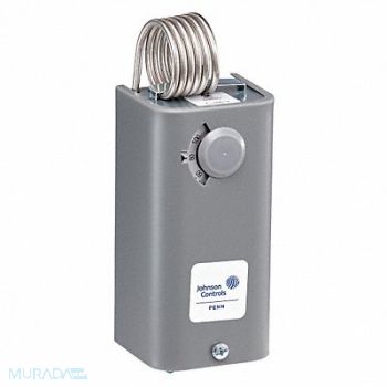 JOHNSON CONTROLS Mech Tstat Heat Only Steel 110/30F, 20XJ39