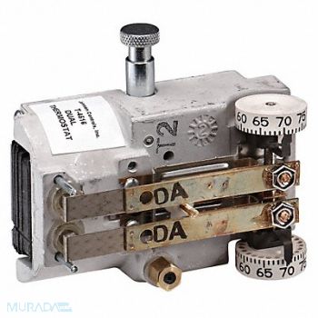 JOHNSON CONTROLS Pneumatic Tstat Heat/Cool 2Pipe High, 20RG11