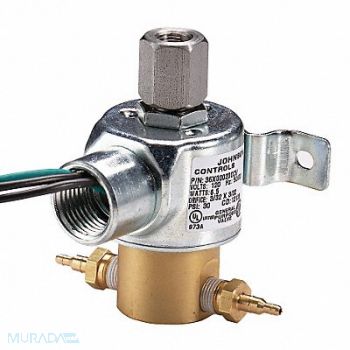 JOHNSON CONTROLS Solenoid Air Valve 3-Way 24VAC 0-30 psi, 20RG23