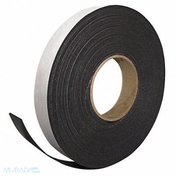 MAGNA VISUAL Magnetic Strip RolL x 1in x 50ft White, 38Y360
