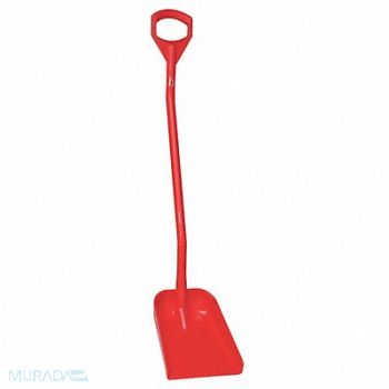 VIKAN H1590 Ergonomic Shovel 10-1/4 in W Red, 38Y568