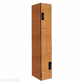 HALLOWELL Lckr 2x1Lckr Lt Wood 72 x12 x18 Assm, 38Y849