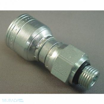 EATON AEROQUIP Crimp Fitting 5/8 I.D. 3/4 M ORB, 38YT92