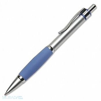 ABILITY ONE Ballpoint Pens 1.0mm Blue PK12, 38YV37