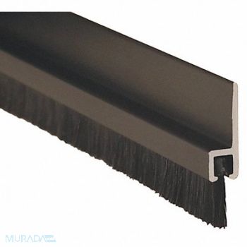 PEMKO Double Door Weatherstrip Brush 8ft L Blk, 38YZ91