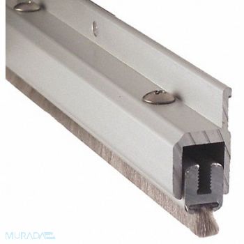 PEMKO Double Door Weatherstrip Pile 8ft L Gray, 38YZ95