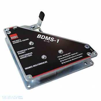 BESSEY Magnetic Welding Square 45 deg 90 deg, 38ZD27
