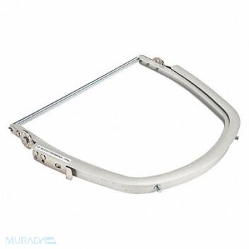 MSA Faceshield Frame Aluminum Silver, 38ZM02