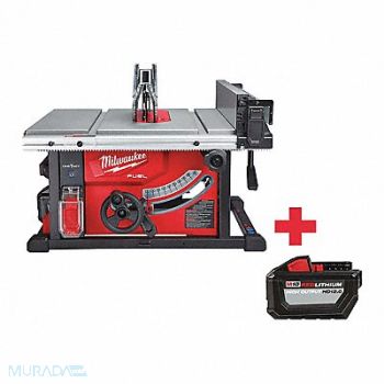 MILWAUKEE Cordless Table Saw Kit 6300 RPM 18.0VDC, 508V44