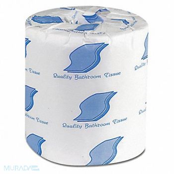 GEN Bath Tissue 2-Ply White 500 Sheets PK96, 392C01