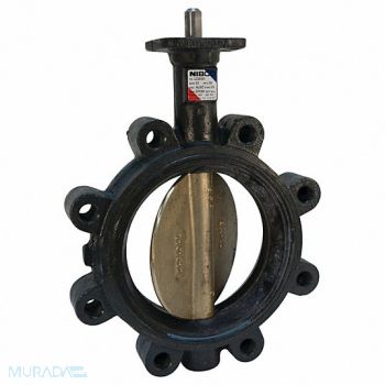 NIBCO Butterfly Valve Ductile Iron 4 Lug, 396J75