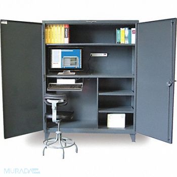 STRONG HOLD Workstation 60 W X 24 D X 78 H, 399R89
