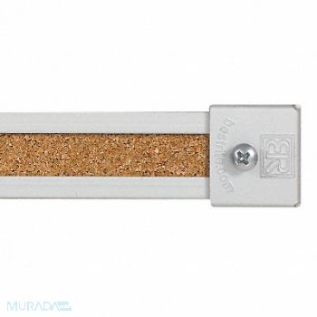 BEST-RITE Map Rail Cork 144 In Wide PK6, 39A063