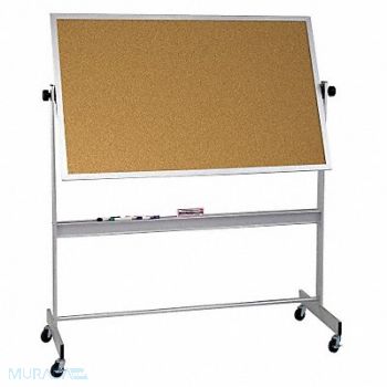 BALT Dry Erase Board Cork/Porcelain 48 x72, 39A104
