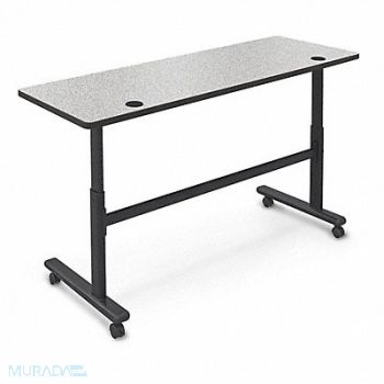 BALT Mobile Table Rectangle Gray Nebula 72 W, 39A164