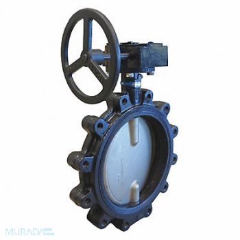 MILWAUKEE VALVE Butterfly Valve Lug 12 in Ductile Iron, 39A307