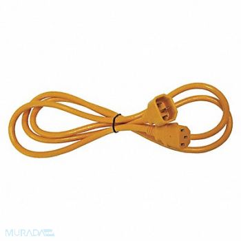 AIRMASTER FAN Extension Cord Plastic Yellow, 39AM62