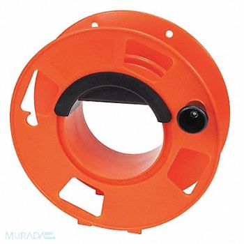 BAYCO Storage Reel 100ft of 14/3 Cord Orange, 39AM75