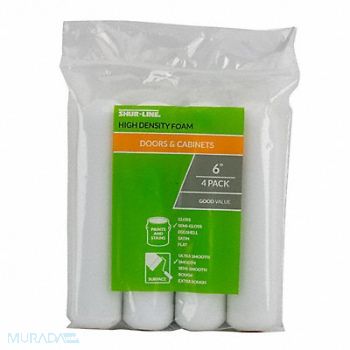 SHUR-LINE Mini Roller Cover 6 L No Nap Foam PK4, 39AN33