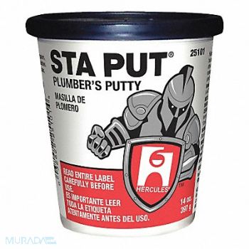 OATEY Plumber Putty Regular Tan 14 oz., 39AN89