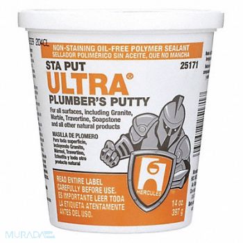 OATEY Plumber Putty Stainless Tan 14 oz., 39AN97