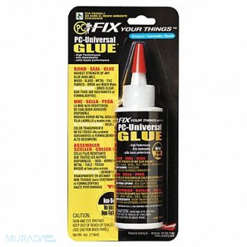 PC-UNIVERSAL GLUE Glue 4 fl oz Bottle Container, 39AP29