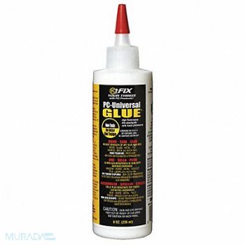 PC-UNIVERSAL GLUE Glue 8 fl oz Bottle Container, 39AP30