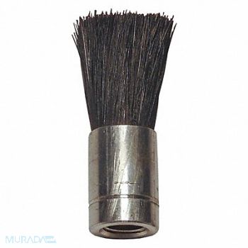 MICHIGAN BRUSH Paint Brush 5/8 in Flat Sash Horse Hair, 39AR78