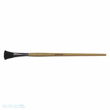 MICHIGAN BRUSH Paint Brush 5/8 in Artist Hog Hair Soft, 39AR82