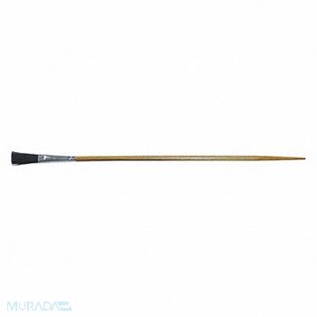 MICHIGAN BRUSH Paint Brush 3/8 in Artist Hog Hair Soft, 39AR85