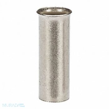 PANDUIT Ferrule Tin Copper 10 AWG PK1000, 39AX45