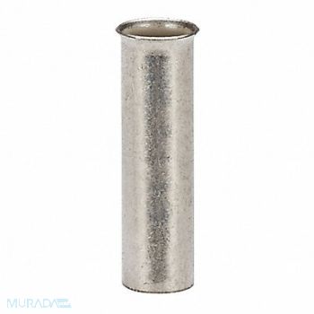 PANDUIT Ferrule Tin Copper 10 AWG PK1000, 39AX46