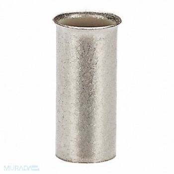 PANDUIT Ferrule Tin Copper 8 AWG PK500, 39AX47