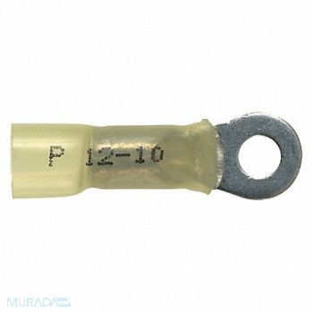 PANDUIT Ring Terminal Yellow 12 AWG 10 AWG PK20, 39AZ42