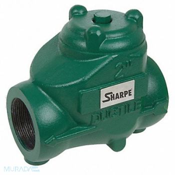 SHARPE VALVES Swing Check Valve Iron 4 FNPT, 39C407
