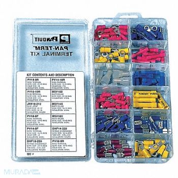 PANDUIT Wire Terminal Kit Cu None, 39CA59