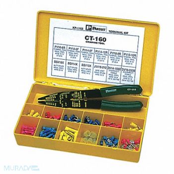 PANDUIT Wire Terminal Kit Cu None, 39CA62