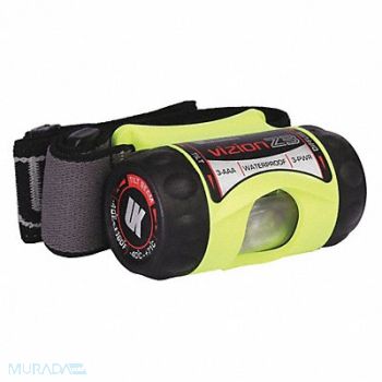 UNDERWATER KINETICS Industrial Headlamp LED Yellow, 39CD02