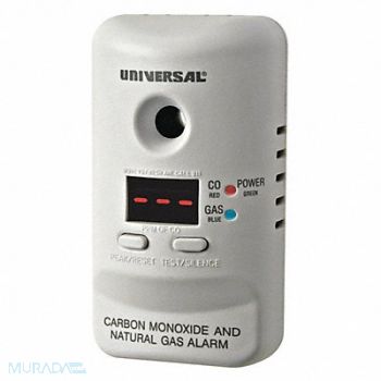 UNIVERSAL SECURITY INSTRUMENTS Plug-In Carbon Monoxide Alarm 2-in-1, 39CG74