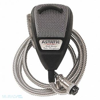 ASTATIC CB Mic with SS Cord Silver Cord 4 Pin, 39CJ33