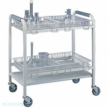 LABCONCO Laboratory Glassware Cart Basket Large, 39D535
