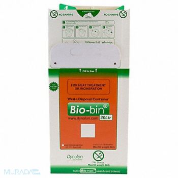 DYNALON Bio-bin Waste Container 30L PK10, 39D759