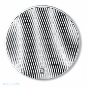 POLY-PLANAR Outdoor Speakers White 2-39/64in.D PR, 39DN58
