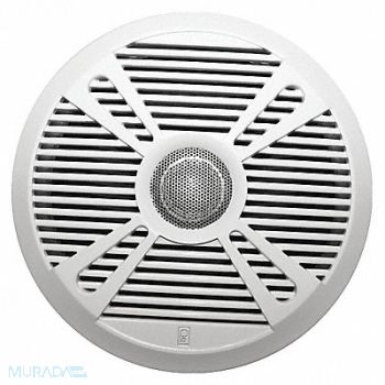 POLY-PLANAR Outdoor Speakers White/Graphite 3in.D PR, 39DN73