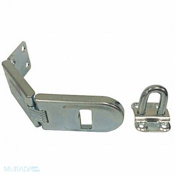 GRAINGER APPROVED Rotating Eye Hasp Zinc Plated 1-3/4inL, 39DZ84