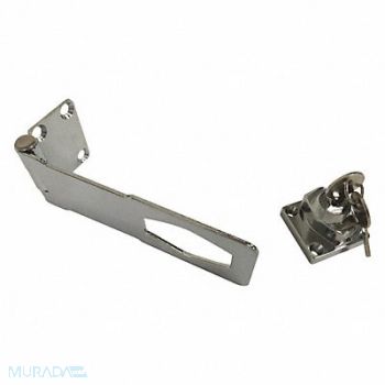 GRAINGER APPROVED Locking Hasp Chrome 1-13/64inL, 39DZ87